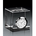 Crystal Cube Clock Award